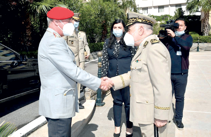Le général de corps d’armée Chengriha a reçu hier le chef d’état-major militaire international de l’Otan