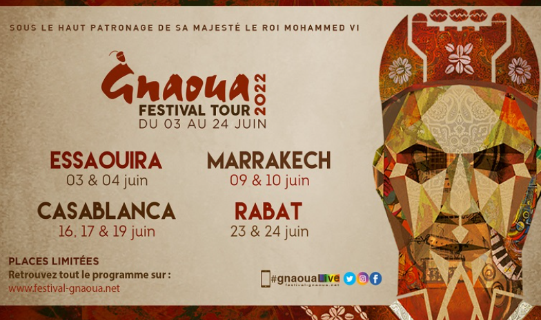 Le Gnaoua Festival Tour dévoile sa programmation
