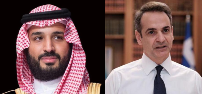 Le prince héritier saoudien et le PM grec discutent du renforcement de la coopération bilatérale