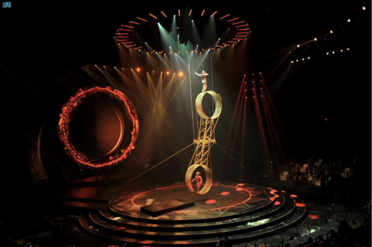 Les visiteurs affluent aux spectacles du Cirque du Soleil à Djeddah