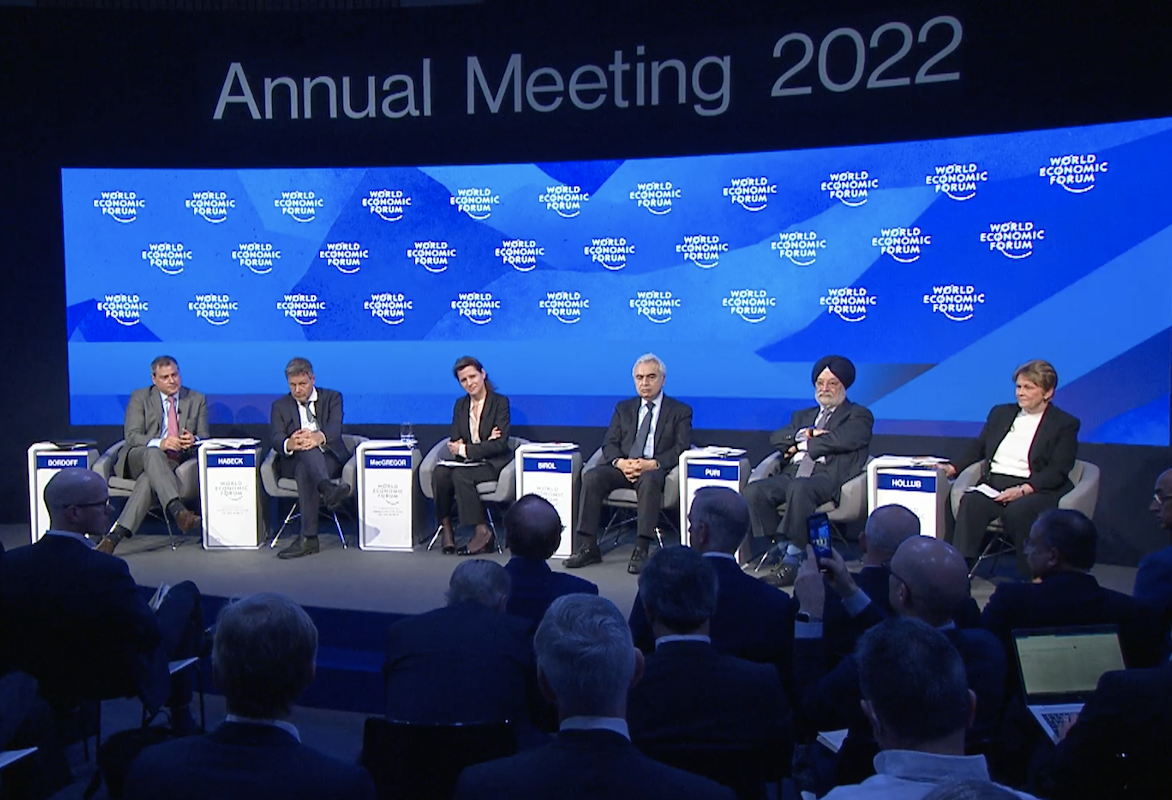 Davos 2022, Jour 1: Comment surmonter la crise énergétique ?