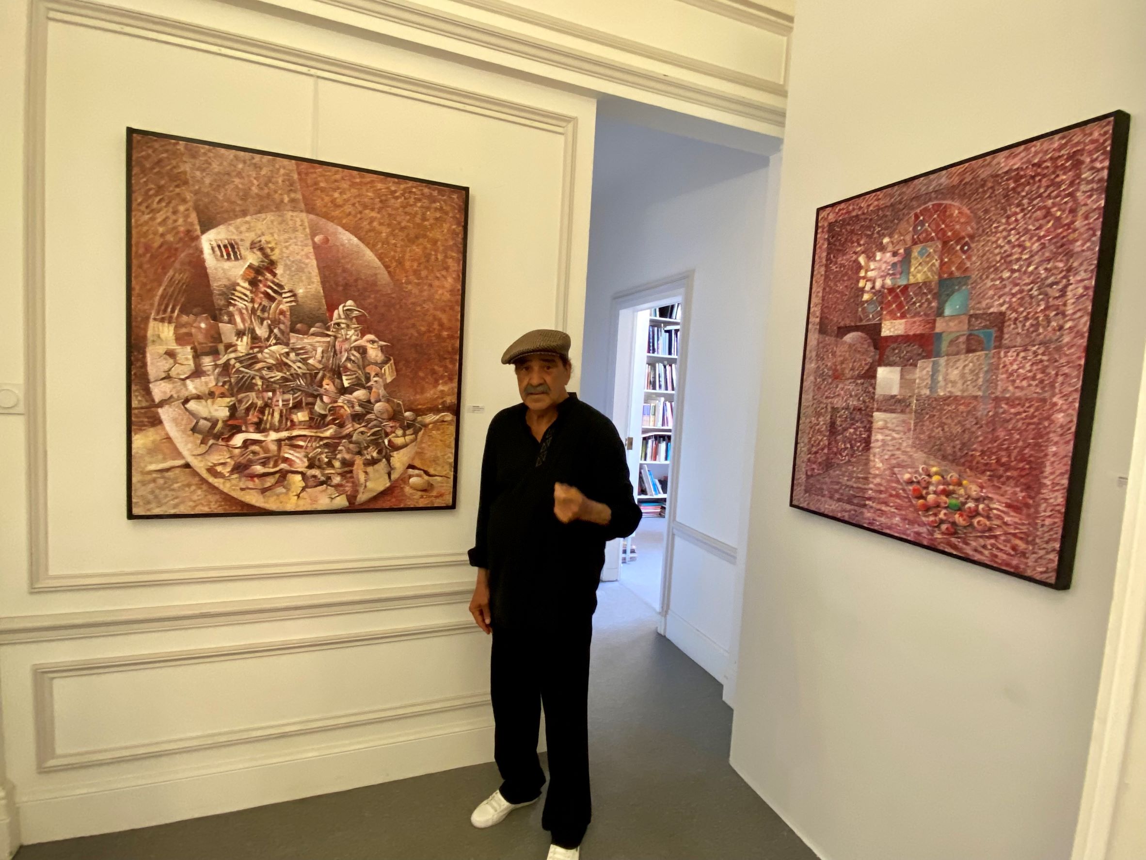 Menart Fair 2022 : Zerrouki Boukhari, artiste algérien