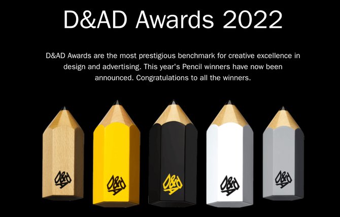 Le Moyen-Orient et l'Afrique du Nord parmi les grands vainqueurs des prix D&AD