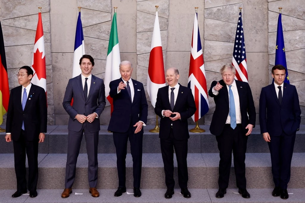 Le G7 prêt, sur le principe, à se sevrer du pétrole russe