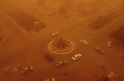 Tempête de sable en Irak: un décès et 5 000 personnes souffrant de troubles respiratoires