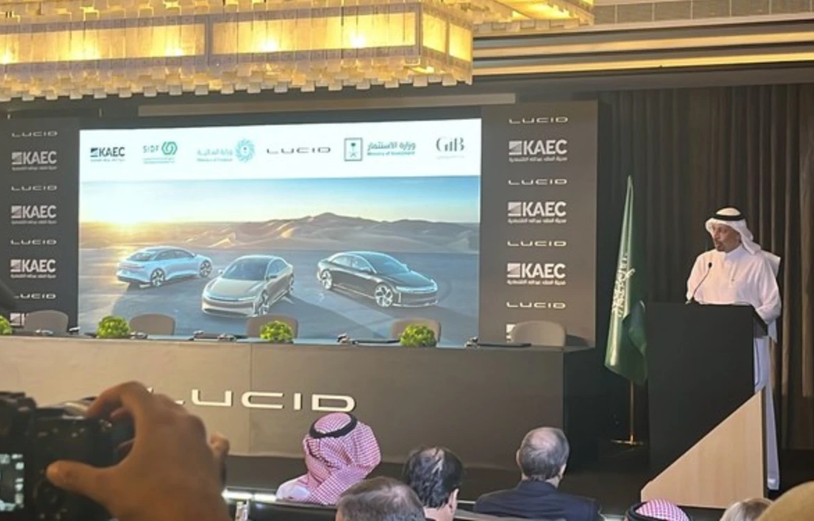 Lucid Motors, soutenu par le FIP, va établir sa première usine de production à l'étranger en Arabie saoudite