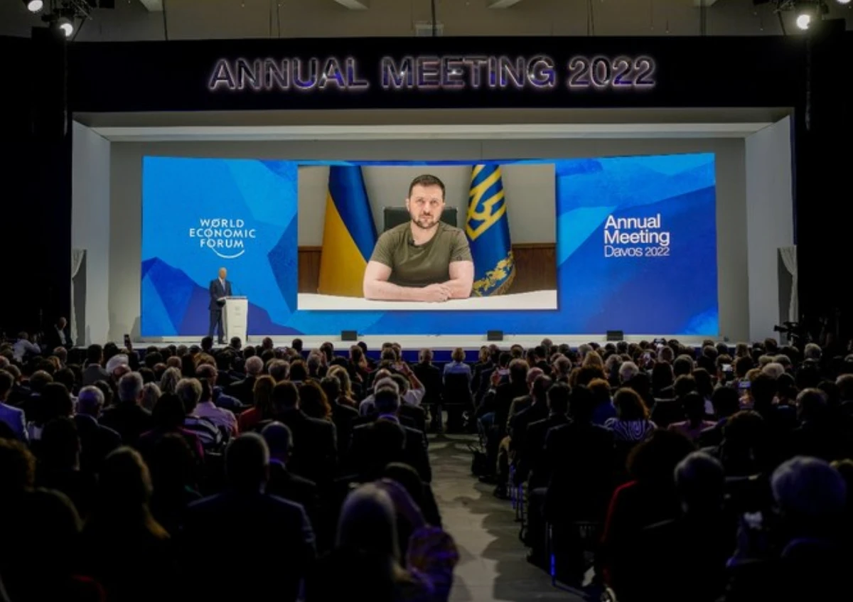 A Davos, Zelensky réclame plus d'armes et des sanctions «maximum» contre la Russie