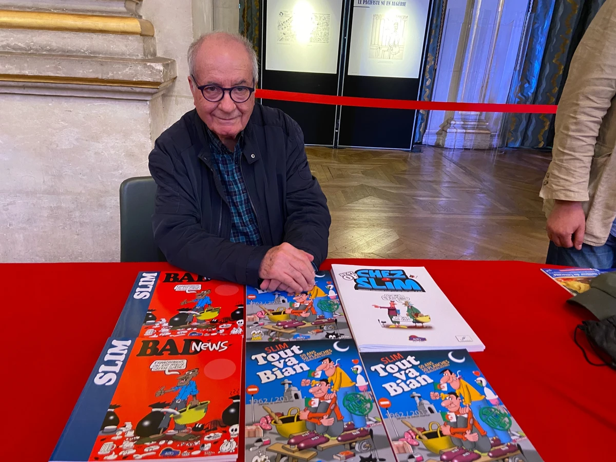 «Le dessin m’a sauvé d’une enfance malheureuse», confie Slim