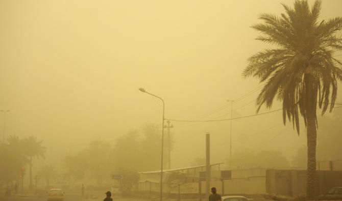 Depuis la mi-avril, l'Irak a connu en l'espace de quelques semaines pas moins de neuf tempêtes de sable. (AFP).