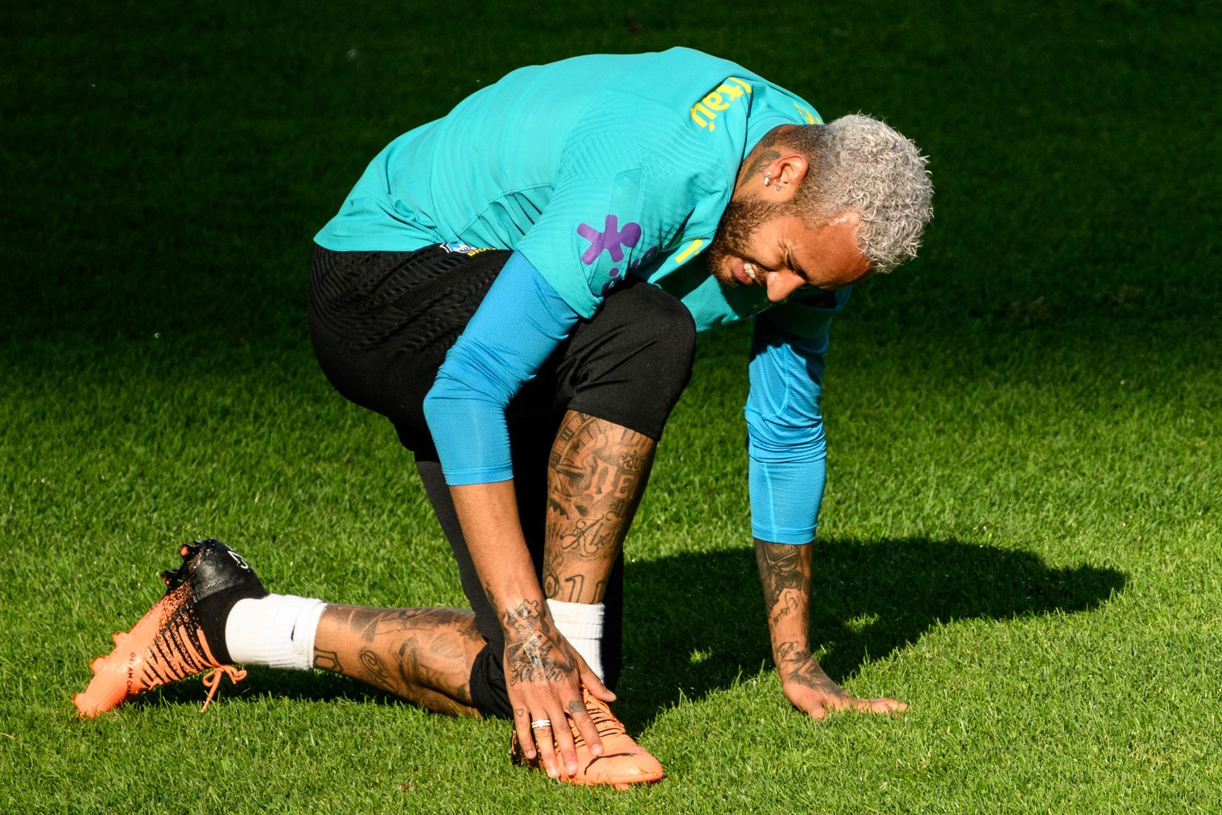 Touché au pied droit, Neymar incertain pour l'amical face à la Corée du Sud