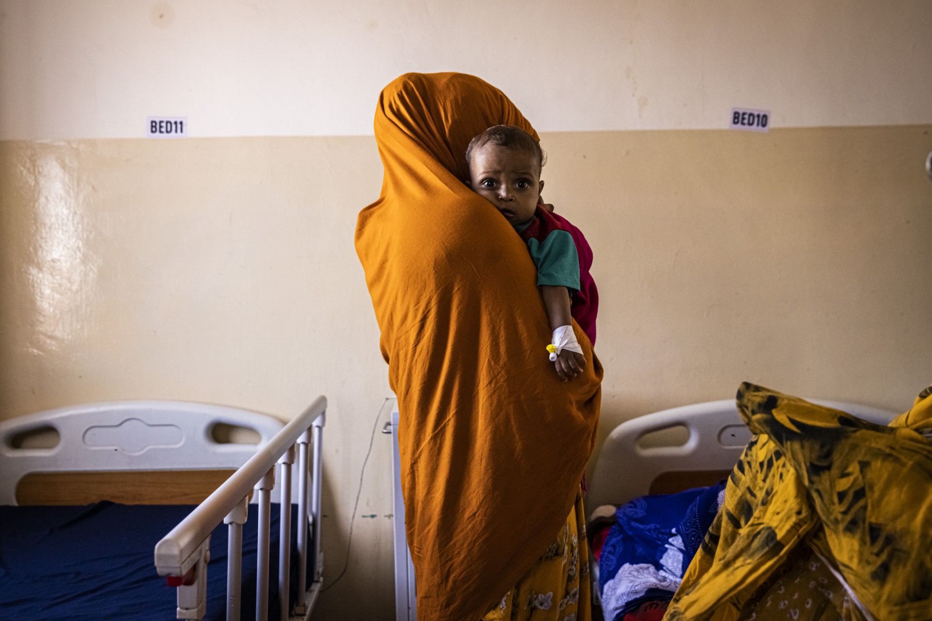 Somalie: dans un hôpital de Mogadiscio, l'afflux des enfants victimes de la sécheresse