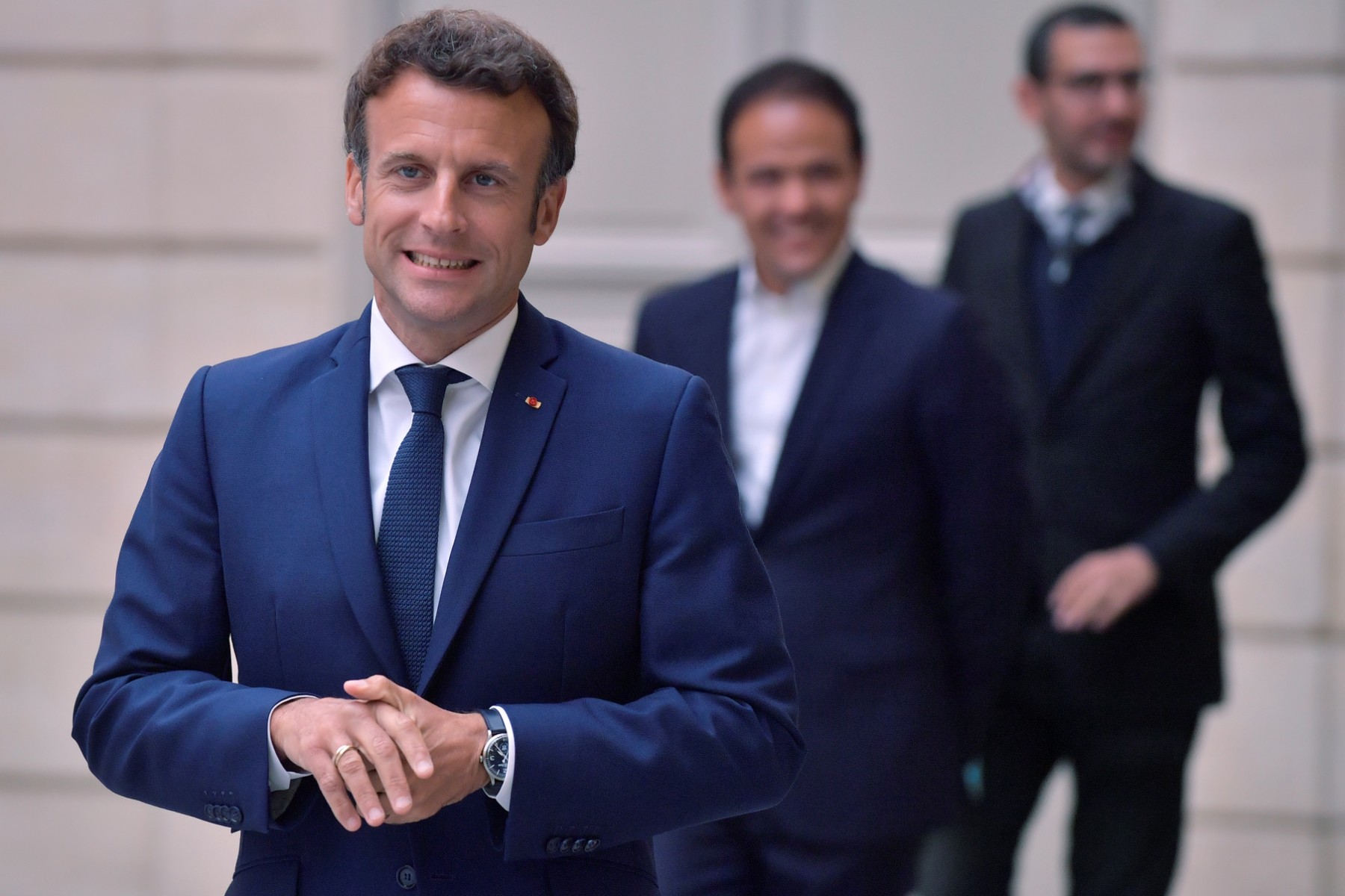 Macron voit chez Mélenchon et Le Pen «un projet de désordre et de soumission»