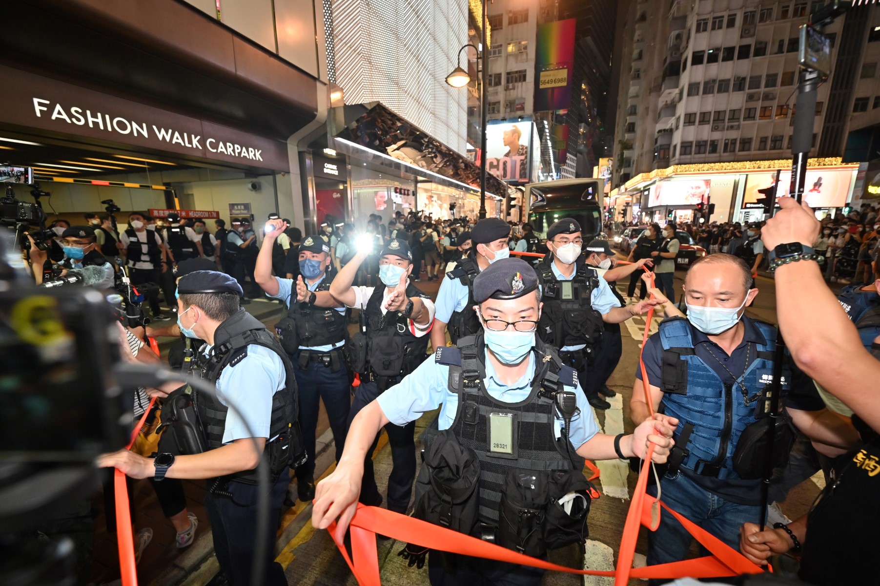 Hong Kong ne devient pas un «Etat policier», affirme le chef de la police
