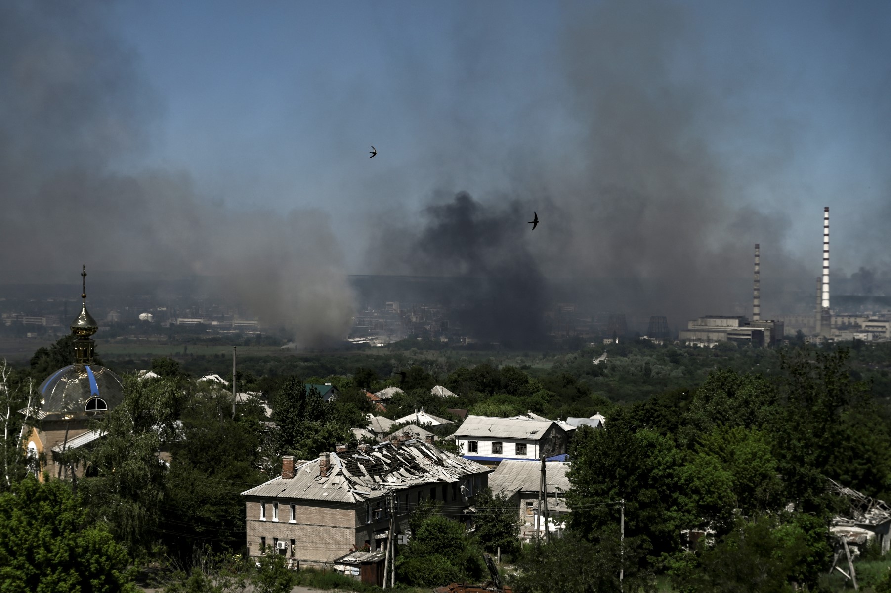 L'Ukraine dit avoir repoussé des attaques russes près de Severodonetsk
