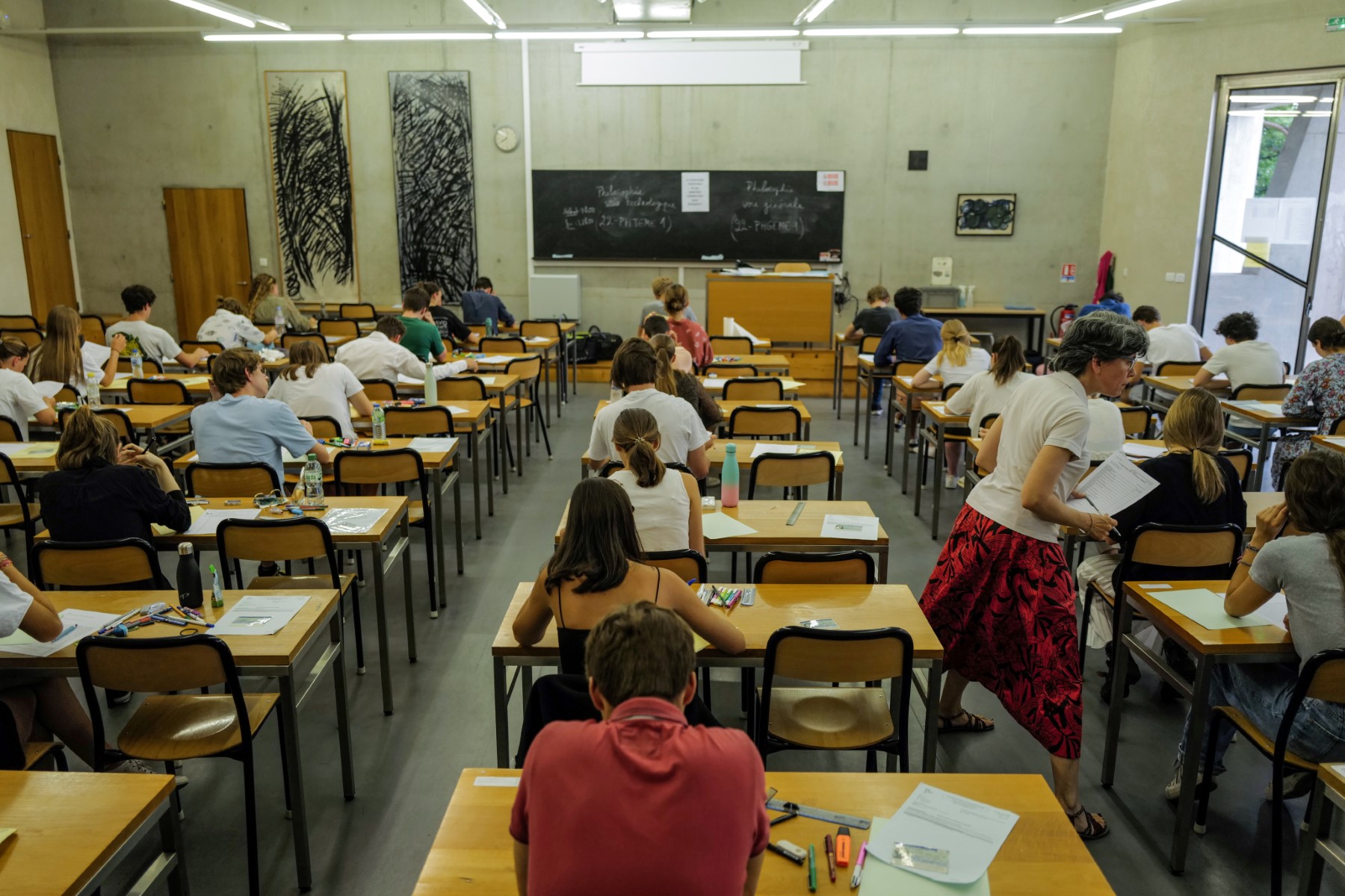 L'art, la liberté, l'Etat: les lycéens transpirent sur la philo