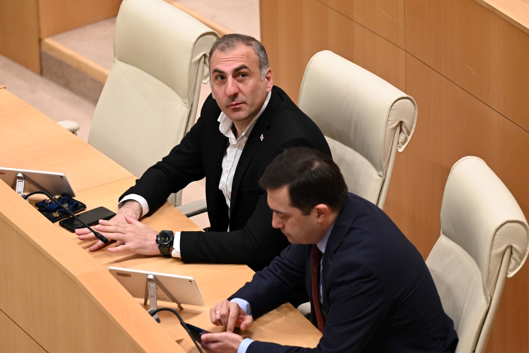 En Ukraine, le combat d'un député géorgien contre l'«ennemi commun»