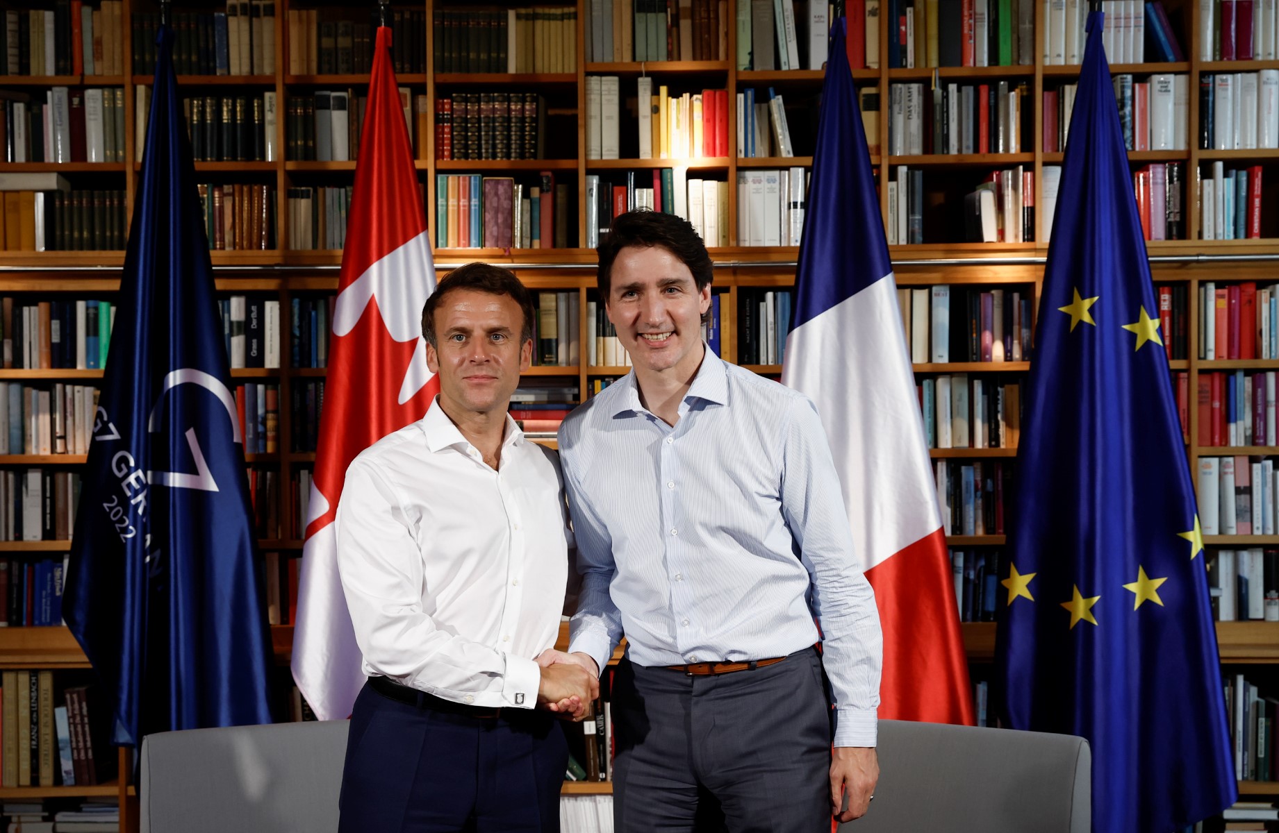 Macron compte se rendre au Canada dans les prochains mois