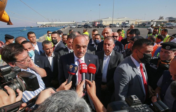 Le Premier ministre Bisher Al-Khasawneh a visité le site mardi et a déclaré que la concentration de gaz dans la région était revenue à la normale. (AFP)