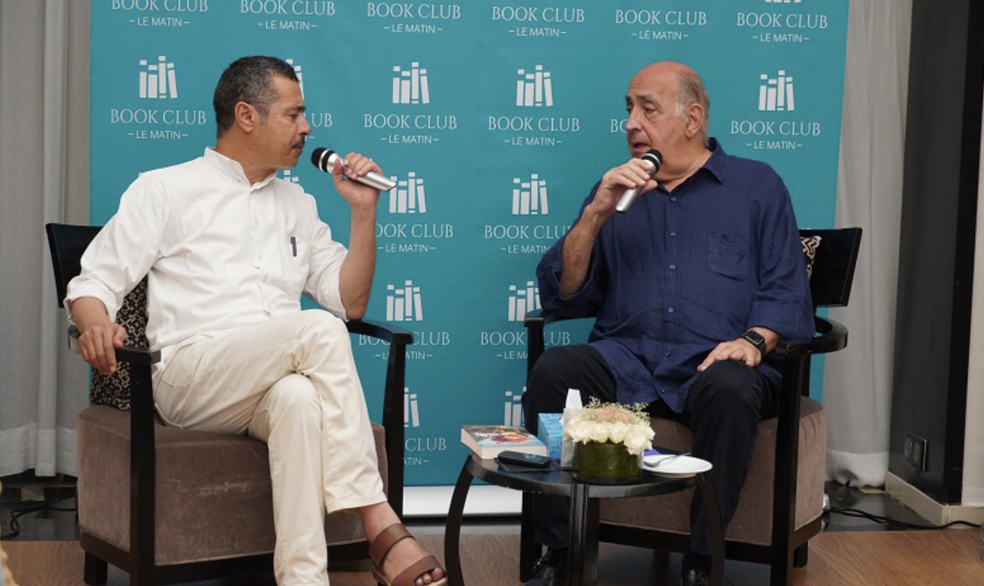 Book Club Le Matin: Gilbert Sinoué explique le complot «Le Bec de canard»