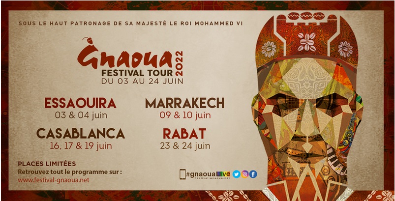 Le Festival Gnaoua sillonne le Maroc du 3 au 24 juin