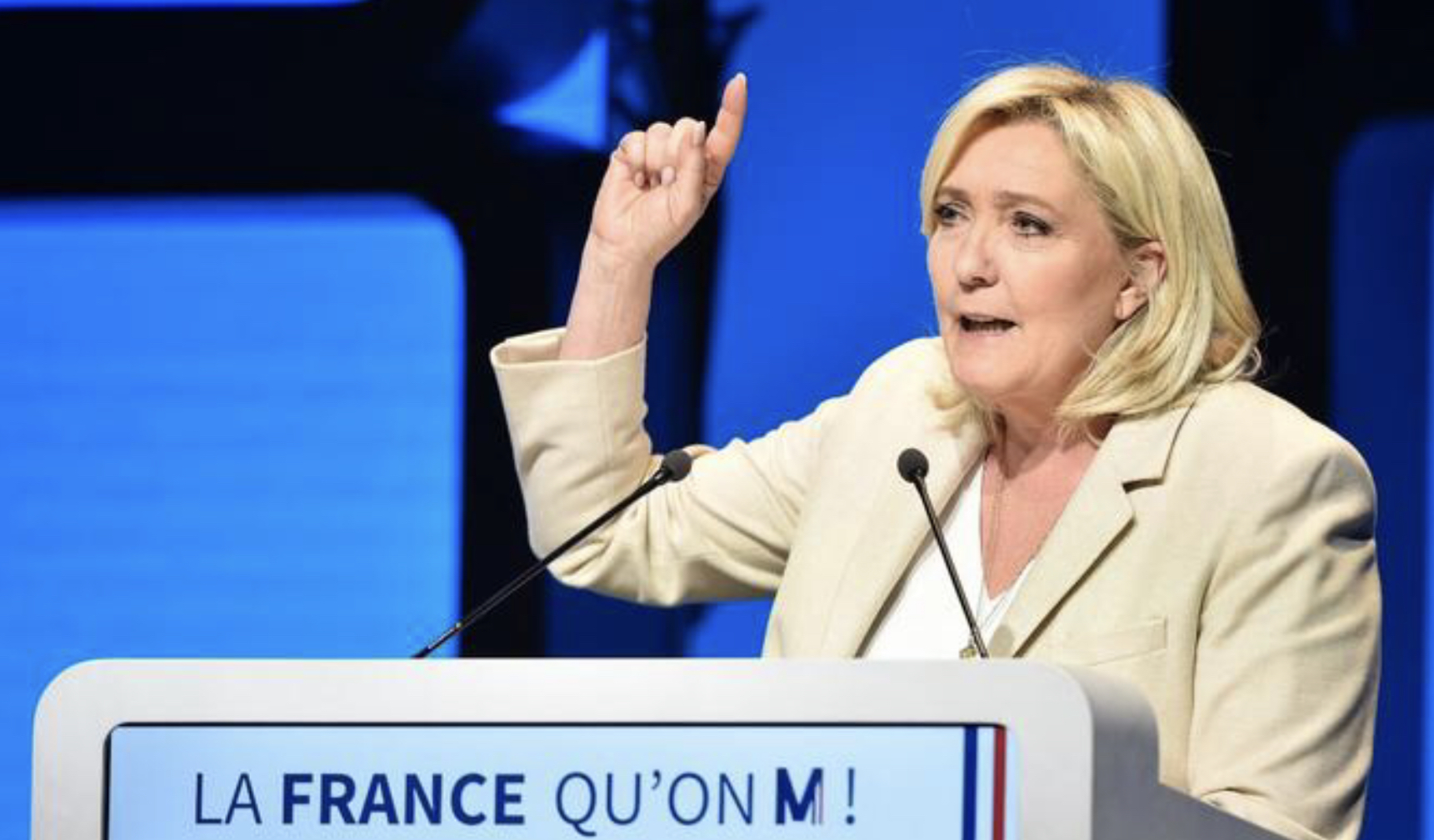 Marine Le Pen en quête de députés au-delà de ses zones de force