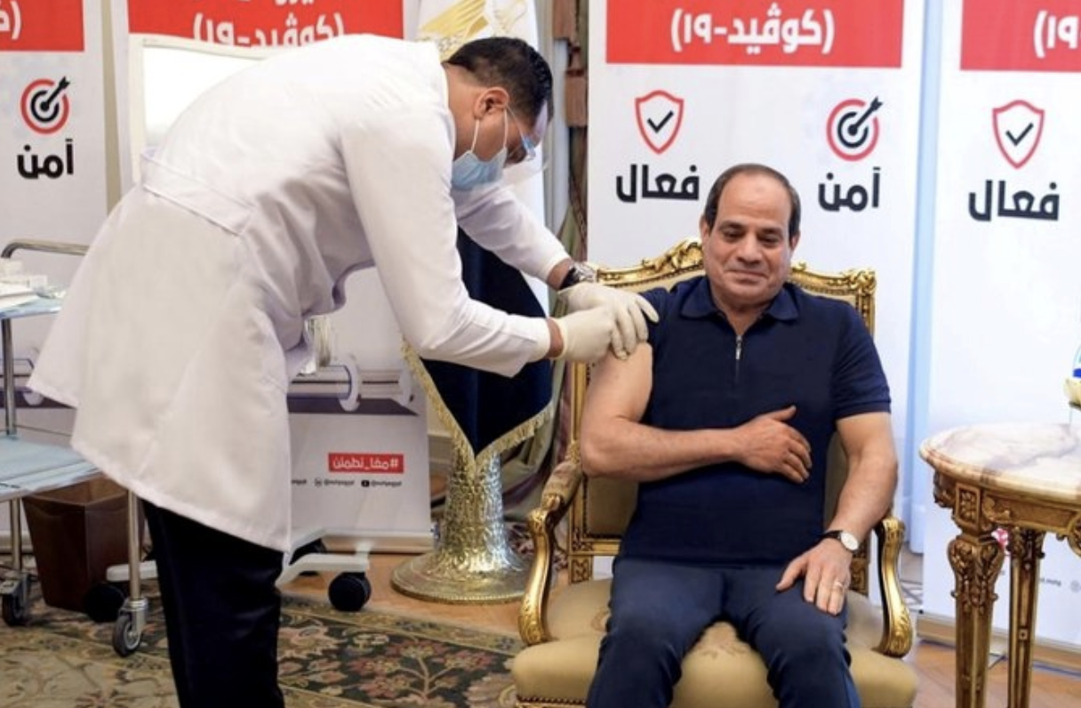 Le président égyptien devrait fournir trente millions de doses de vaccin contre la Covid-19 aux pays africains