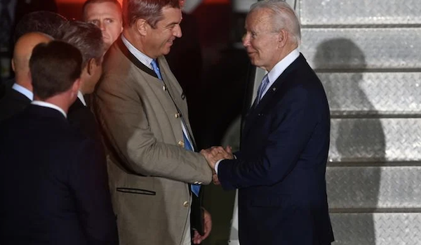 Les grandes puissances du G7 sont réunies en Suisse pour débattre des crises du moment (photo, AFP)