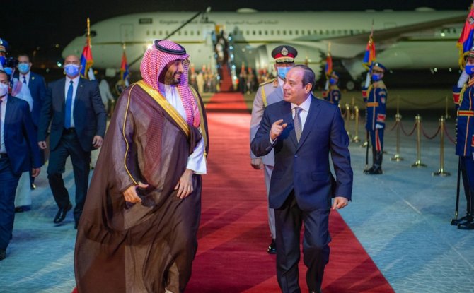 Le prince héritier saoudien Mohammed ben Salmane en Égypte pour une visite officielle