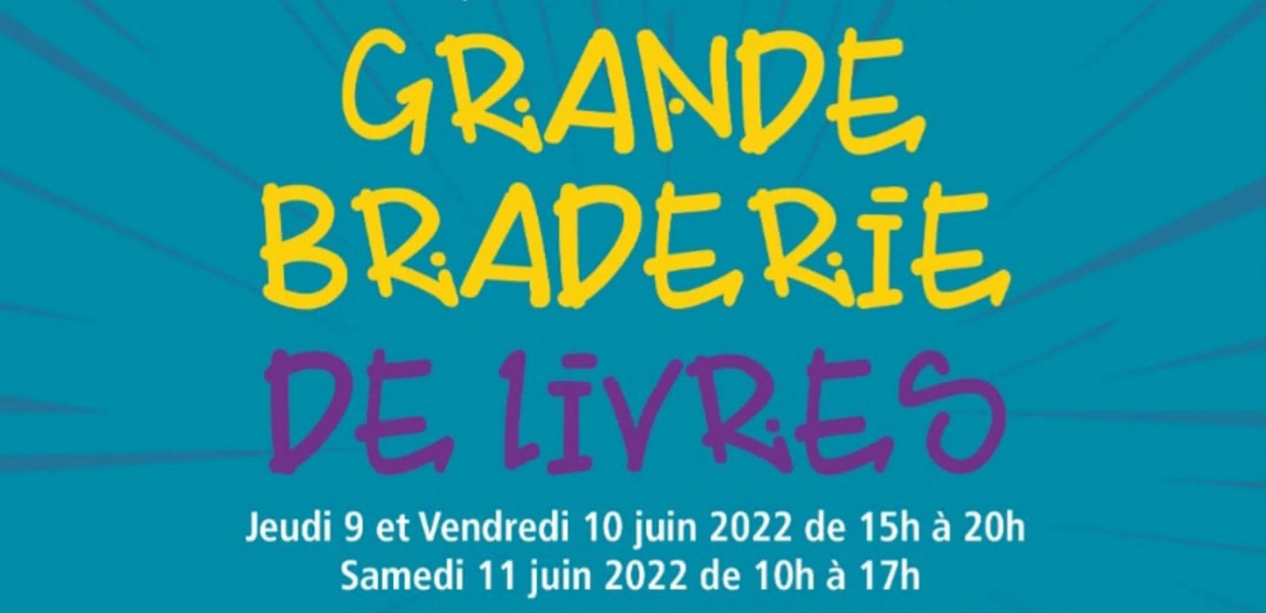 Grande braderie de livres