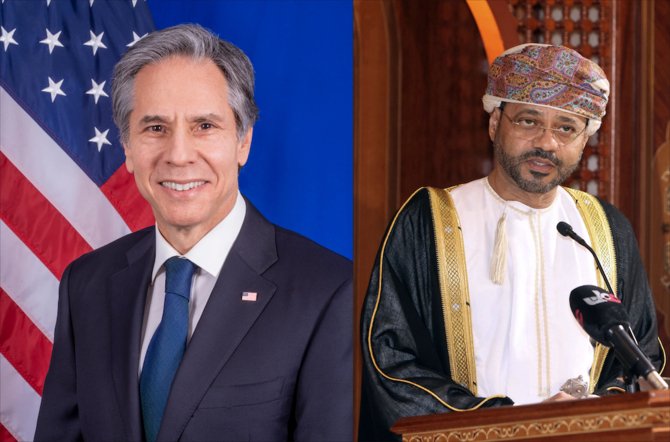 Blinken et le ministre omanais des Affaires étrangères discutent du Yémen et de l'Iran