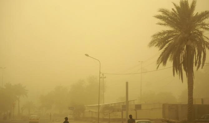 Depuis la mi-avril, l'Irak a connu en l'espace de quelques semaines pas moins de neuf tempêtes de sable. (AFP).