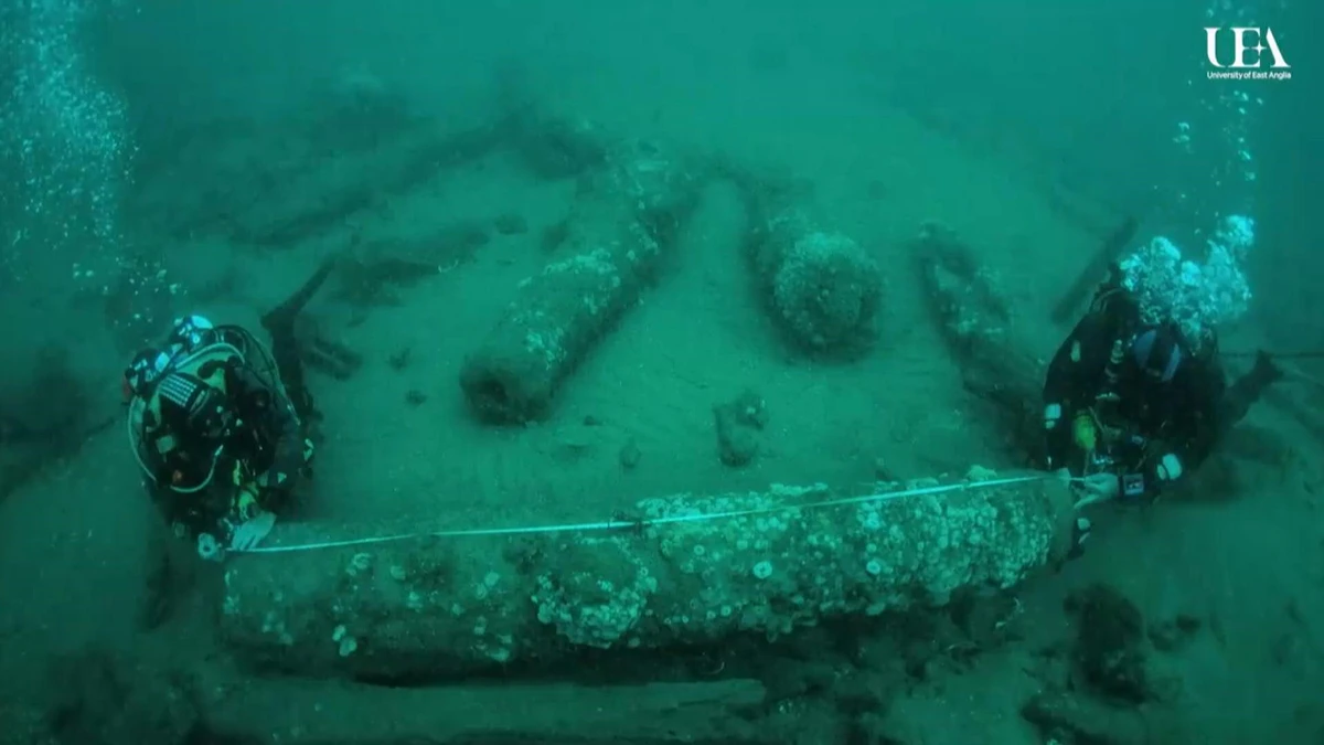 Découverte d'une célèbre épave du XVIIe siècle au large de l'Angleterre