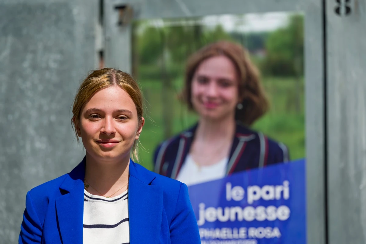 A 18 ans, Raphaëlle Rosa passe son bac et se présente aux législatives