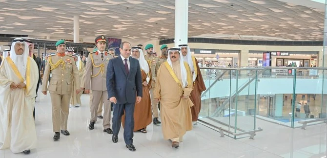 Le roi de Bahreïn et le président égyptien inaugurent officiellement le nouveau terminal passagers de l’aéroport international de Bahreïn