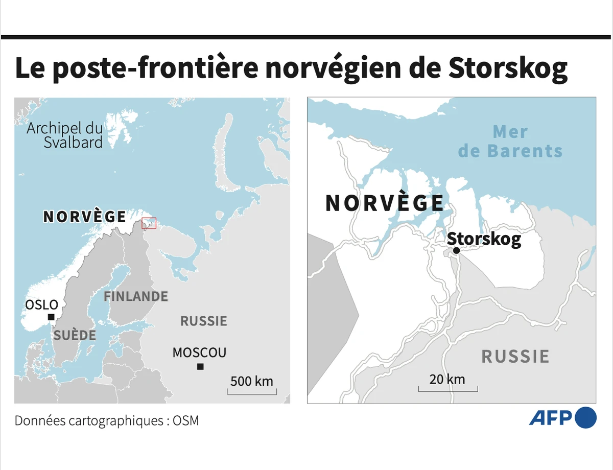 Arctique: la Norvège assure être dans son droit en bloquant une cargaison russe vers le Svalbard