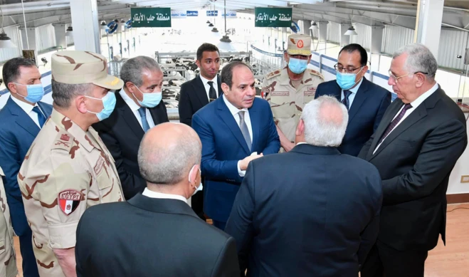 Al-Sissi a remercié l’Arabie saoudite et les EAU pour leur soutien