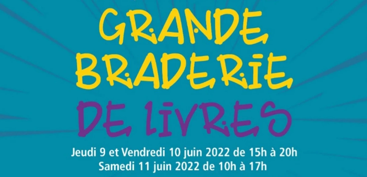 Grande braderie de livres