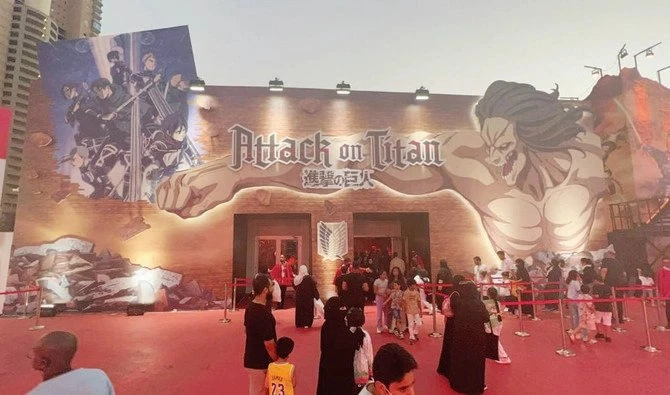 «L'Attaque des Titans» fait frémir les visiteurs de Djeddah Season