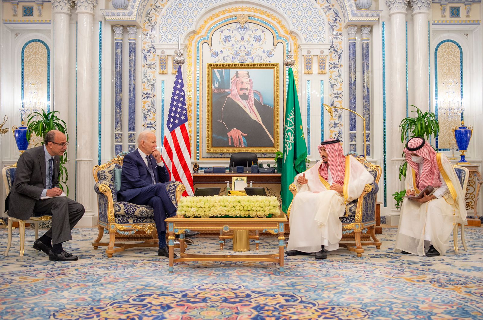 Arabie saoudite: Biden qualifie d’«importantes» ses discussions avec le roi et le prince héritier
