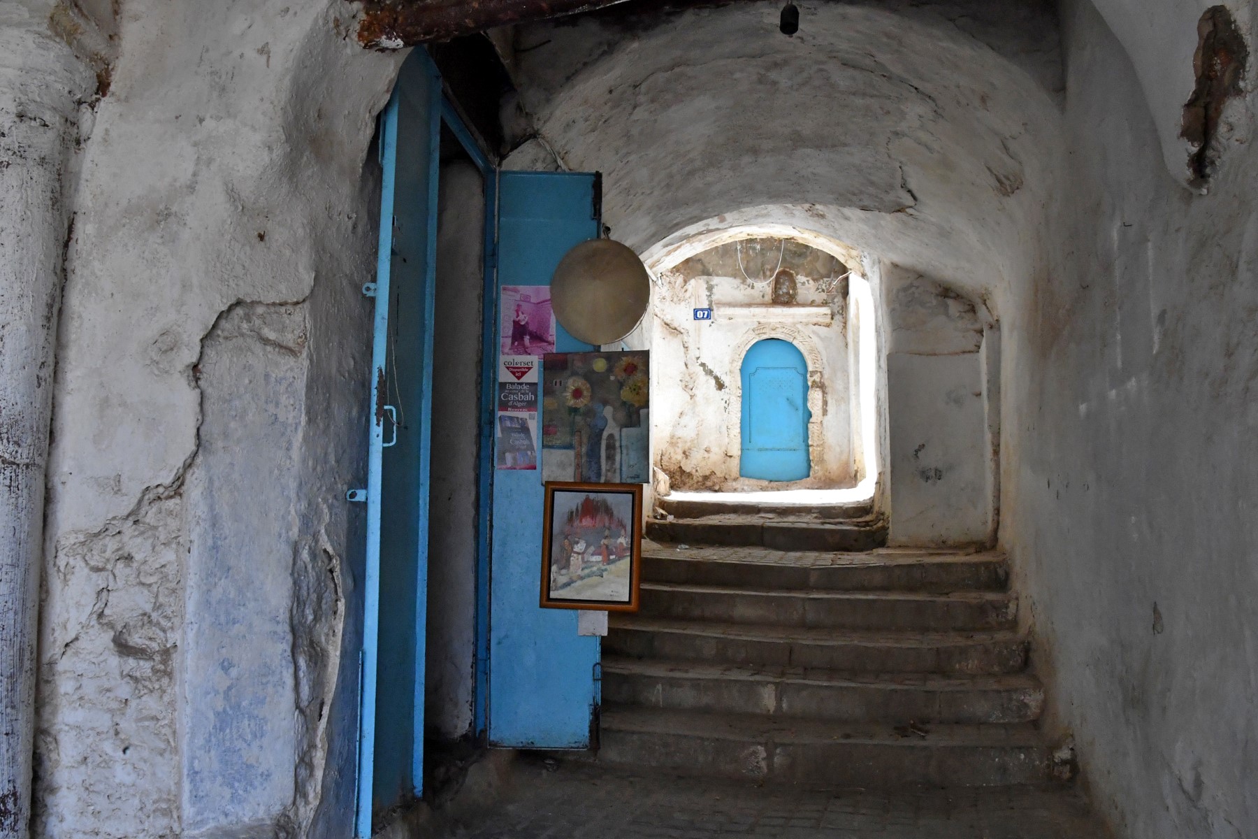 Une rue de la Casbah d'Alger le 5 juillet 2022. (Photo, AFP)