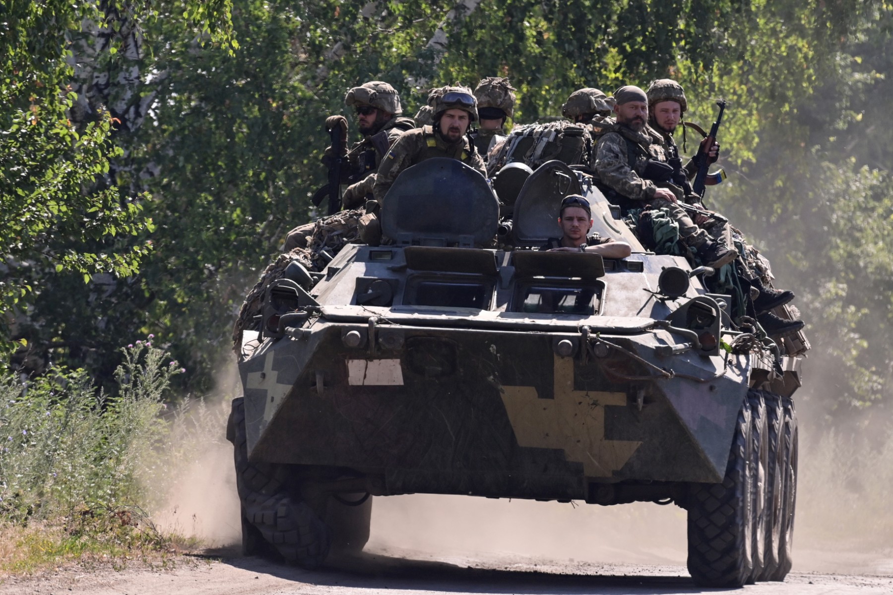 Des soldats ukrainiens entrainés au Royaume-Uni