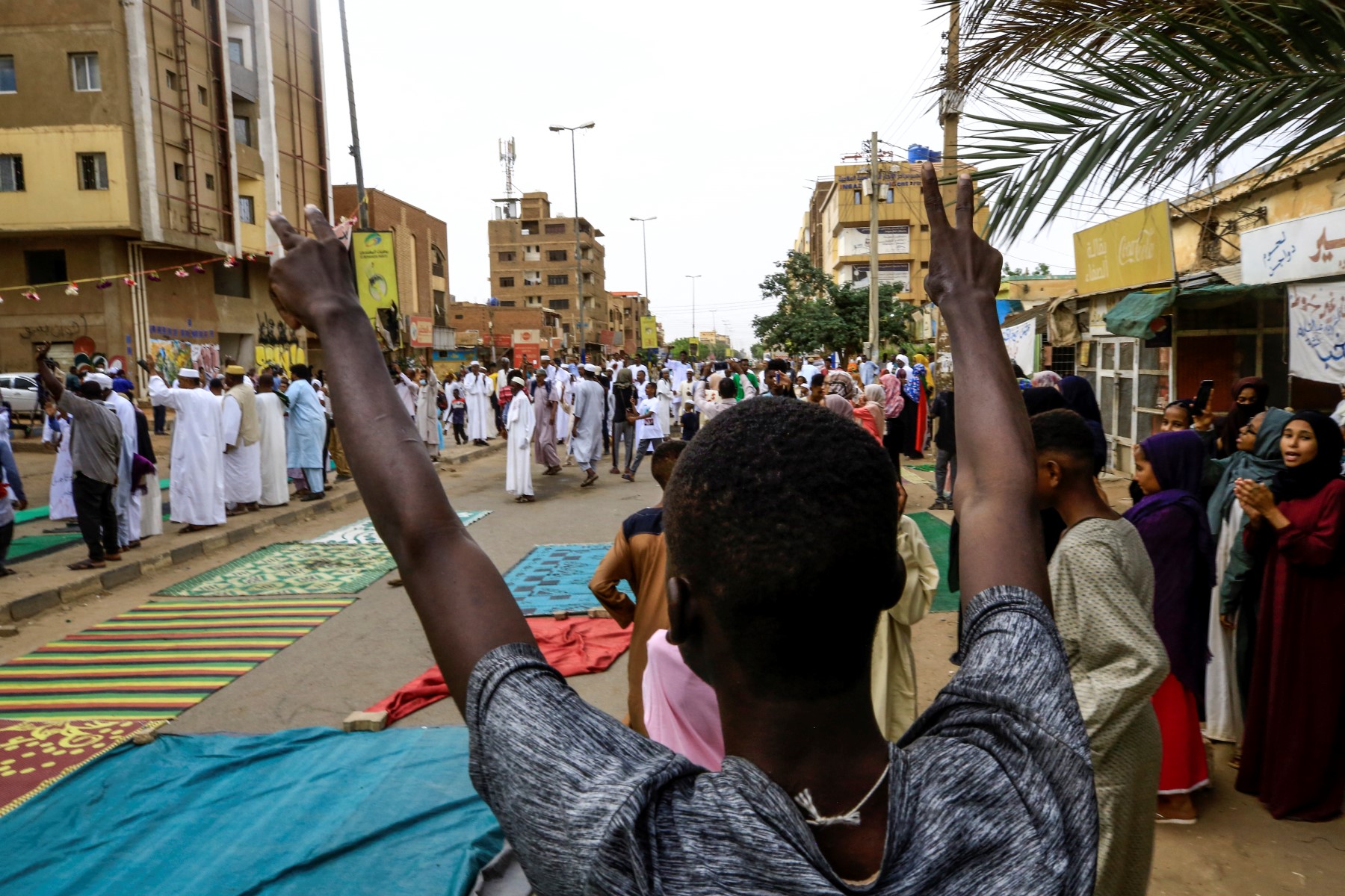 Soudan: les manifestants dans la rue pour célèbrer l'Aïd al-Adha