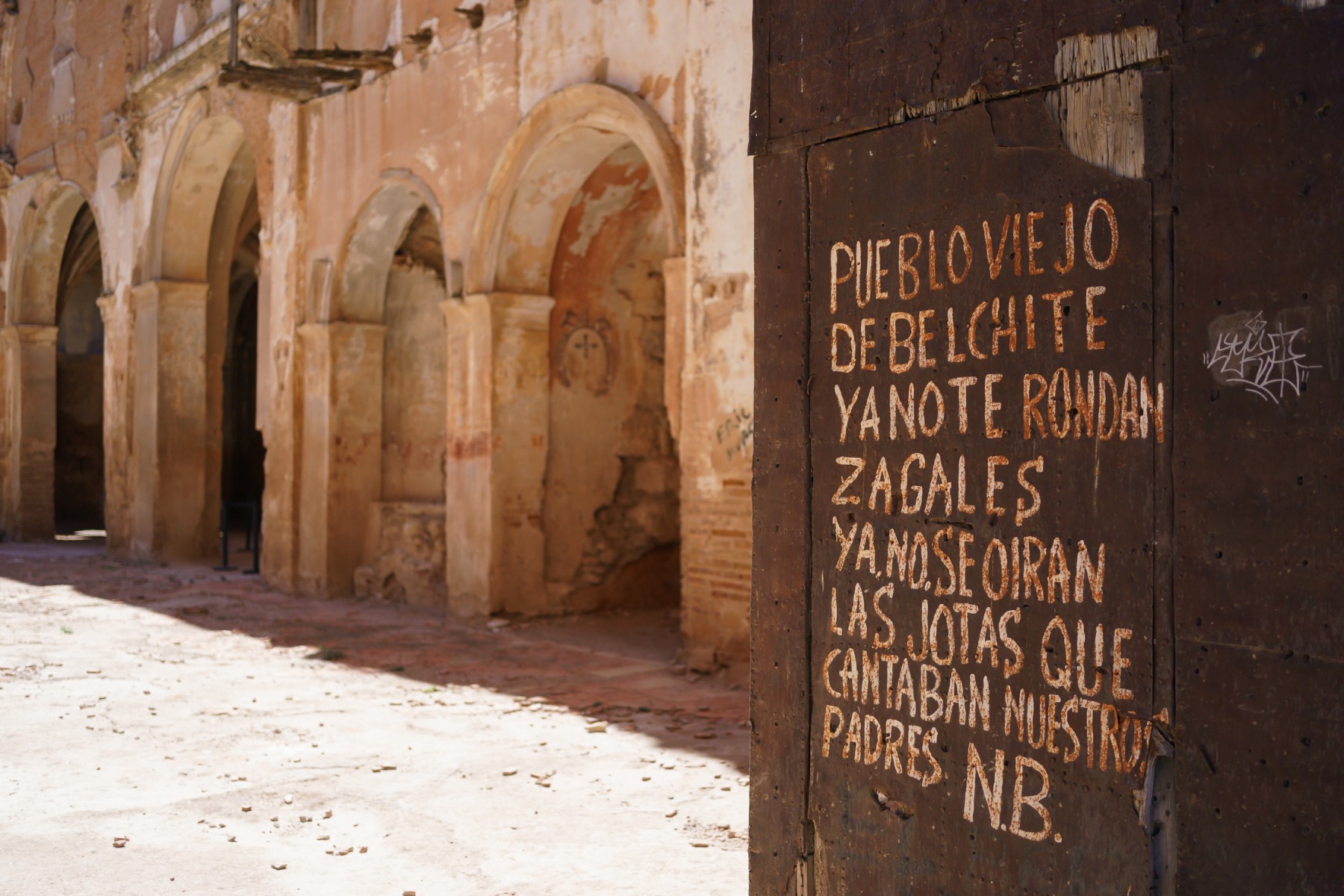 A Belchite, les plaies à vif de la Guerre civile espagnole