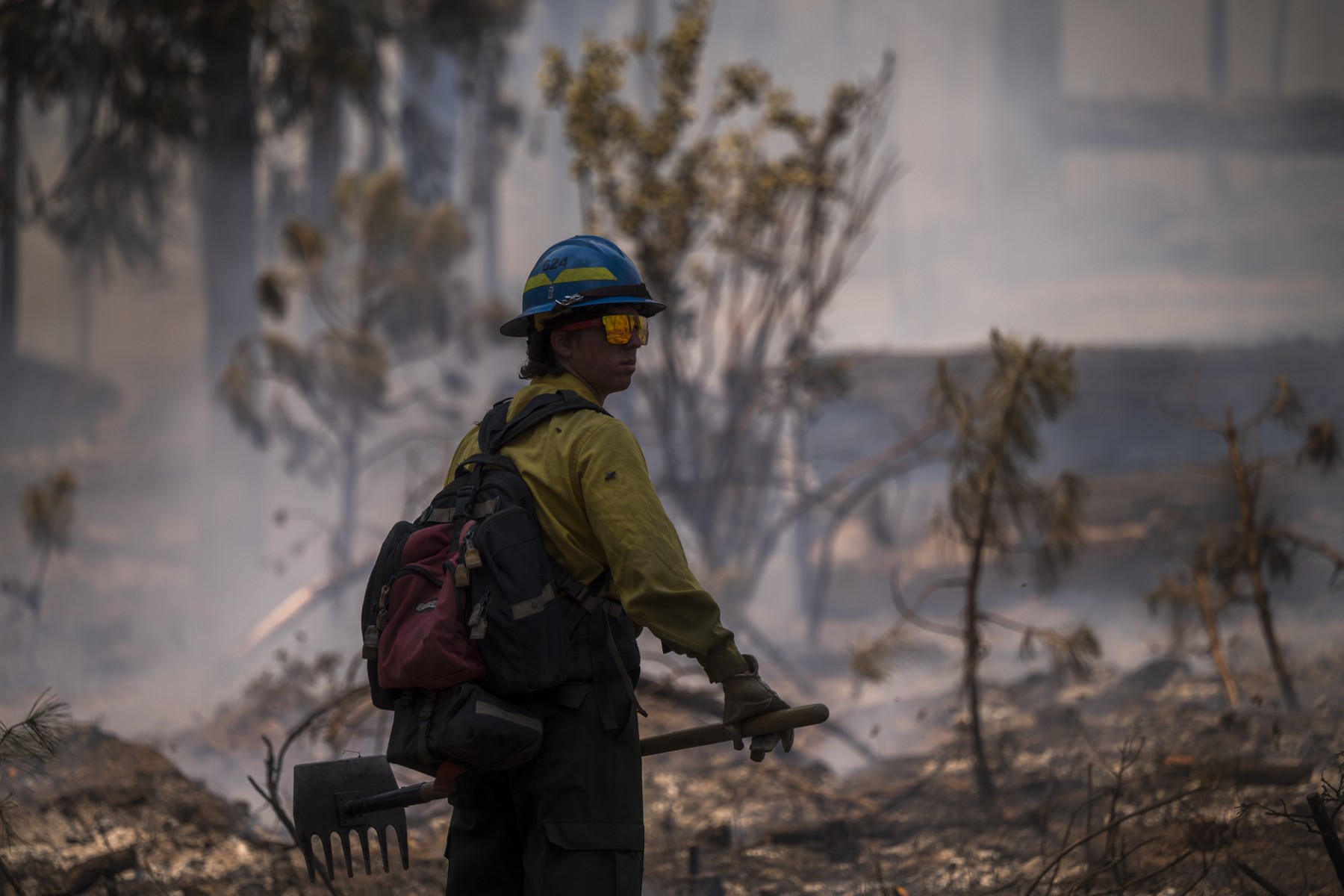 Aux Etats-Unis, un violent incendie menace les séquoias géants du parc de Yosemite