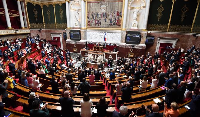 Le texte faisait office de test pour le camp présidentiel (vue de l'Assemblée nationale, photo AFP)