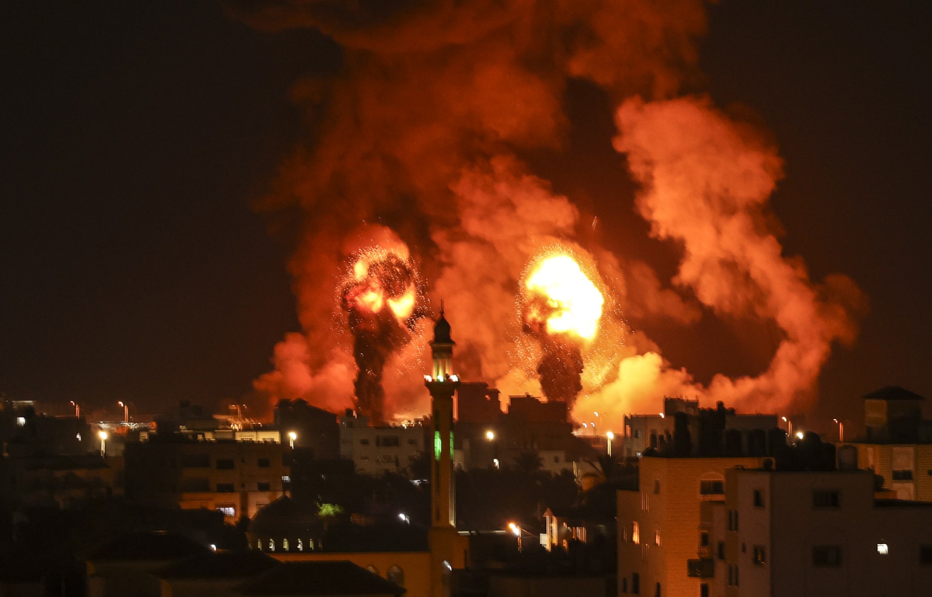 Frappes israéliennes sur Gaza après des tirs de roquettes