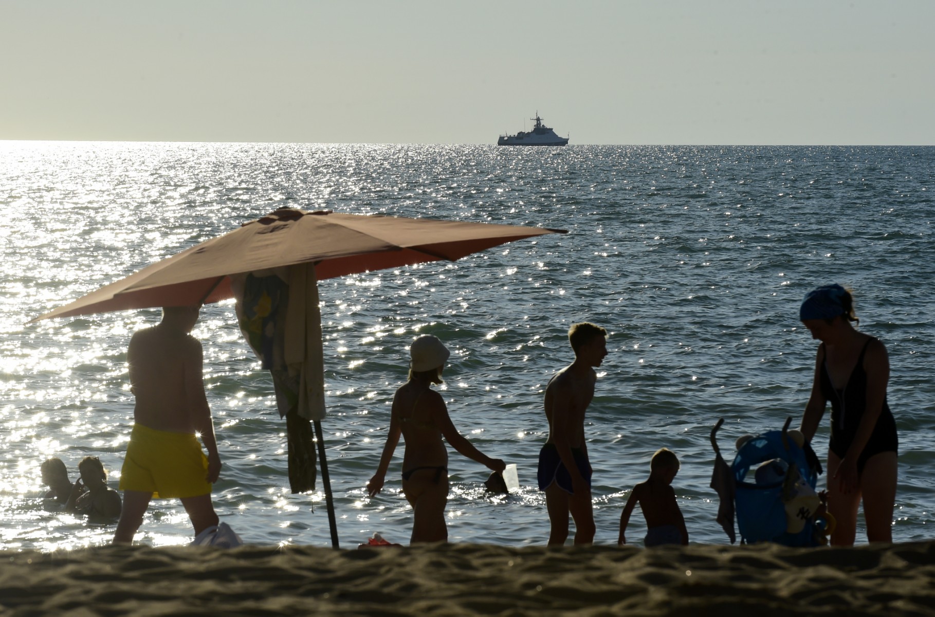 En Crimée, des vacances à quelques encablures des combats