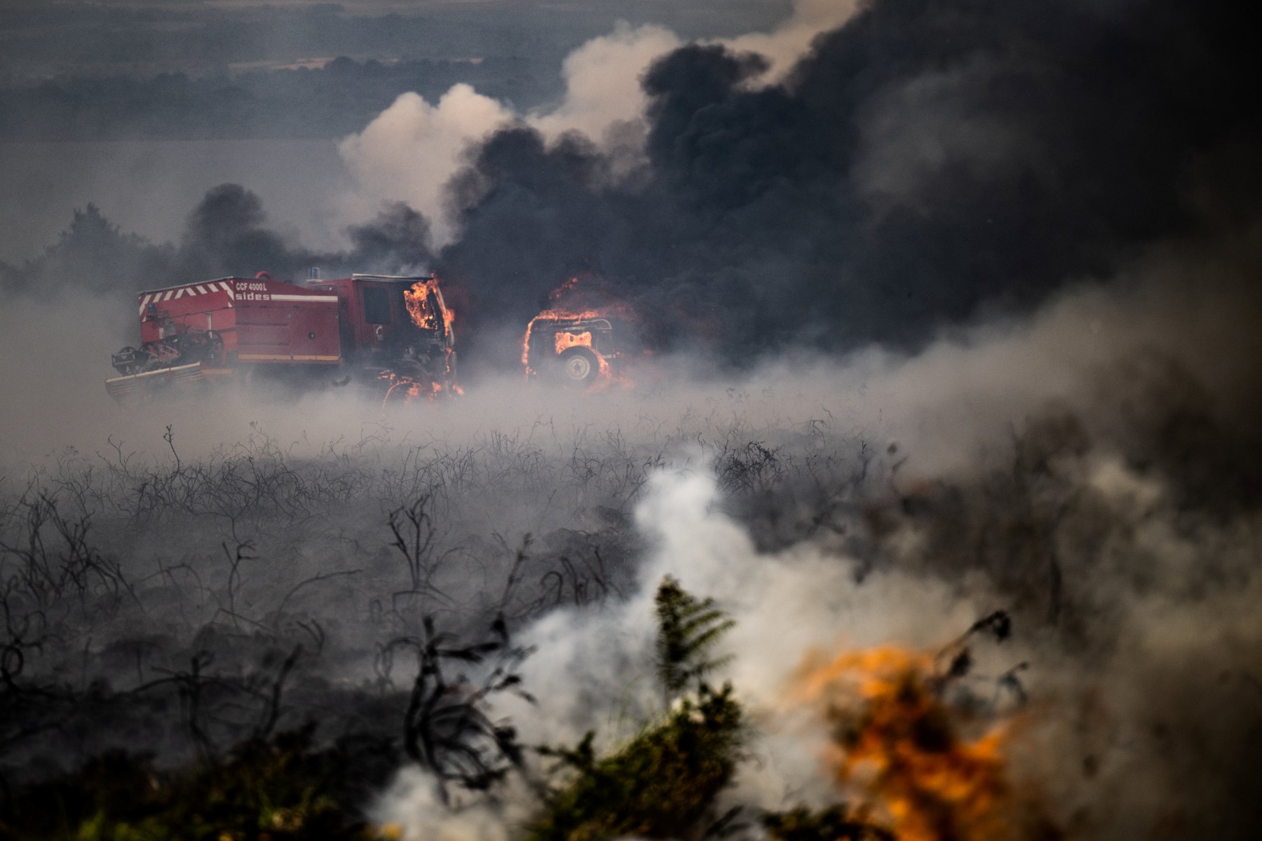 La canicule se décale vers l'est, laissant un sillage de désolation