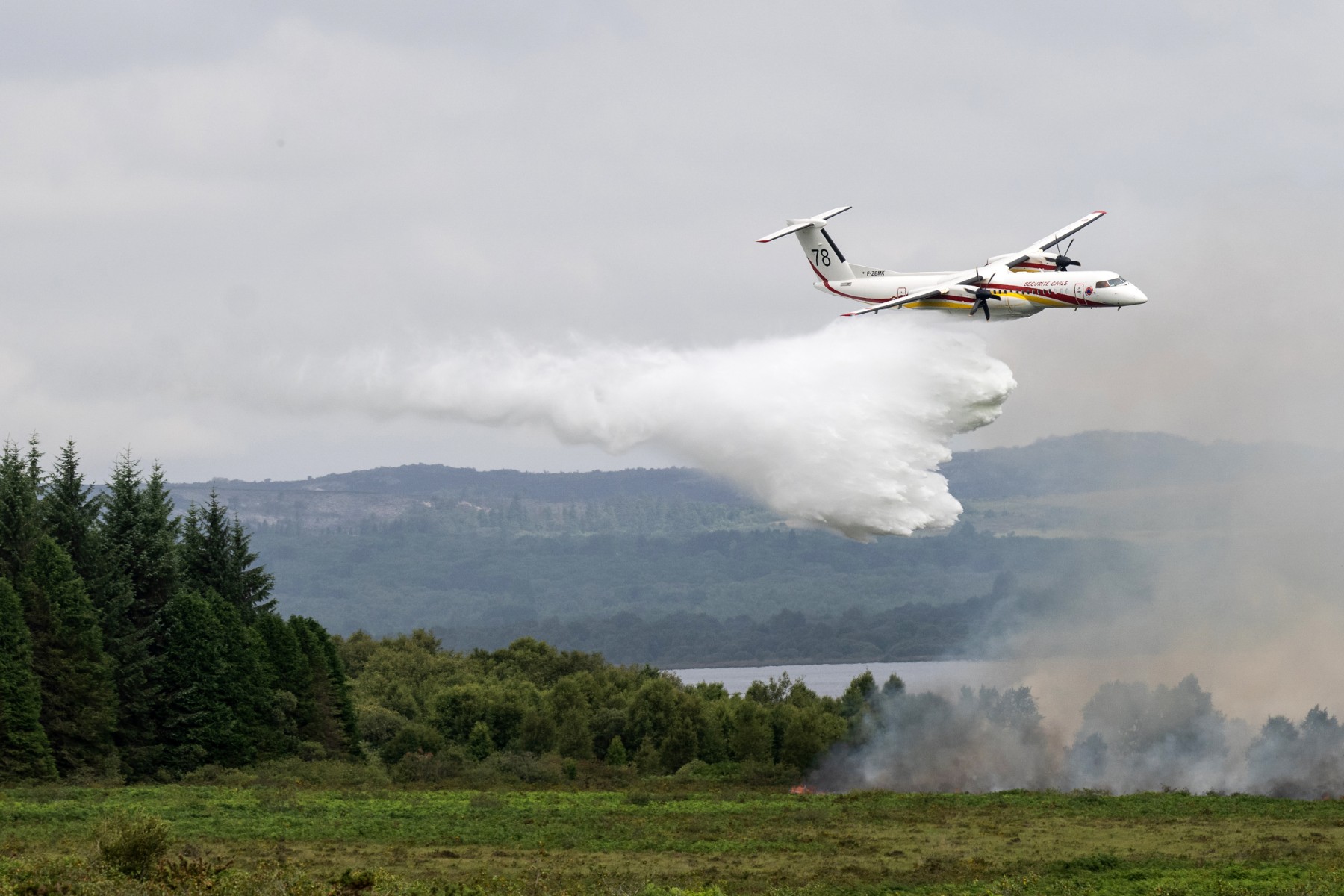 Les deux incendies dans les Monts d'Arrée sont d'origine criminelle, selon le parquet