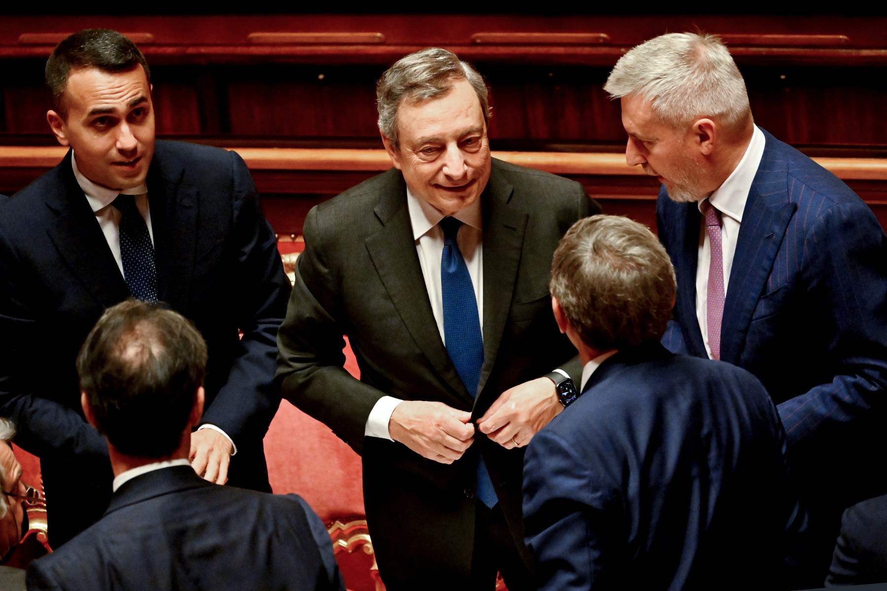 Italie: Draghi proche de la sortie après la défection de la droite et des 5 Etoiles